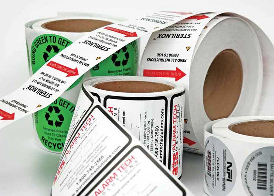 Durable custom labels and control panels used on commercial and industrial products