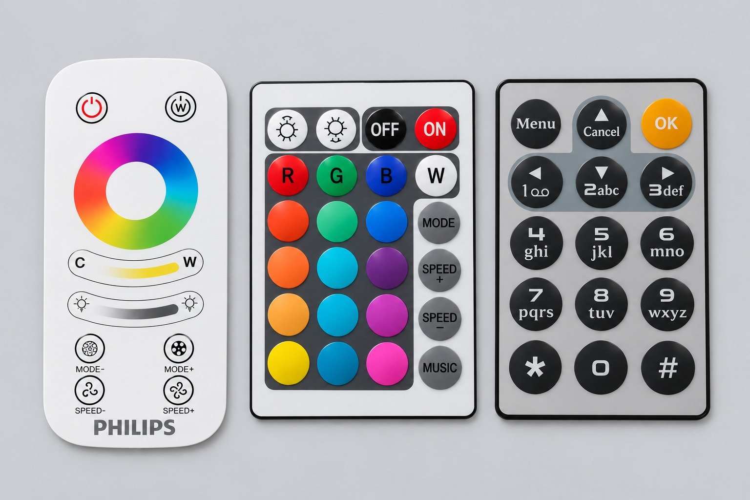 Membrane switch guide