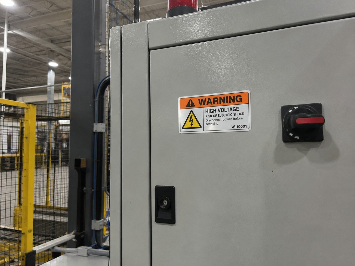 Warning label guide