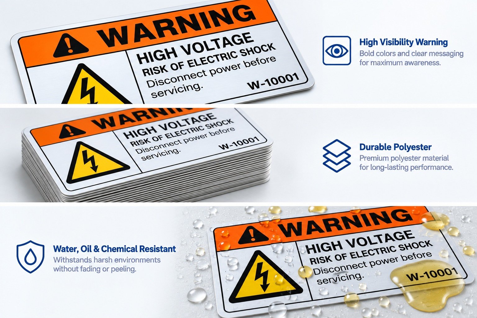 Tamper-evident security label with serial information